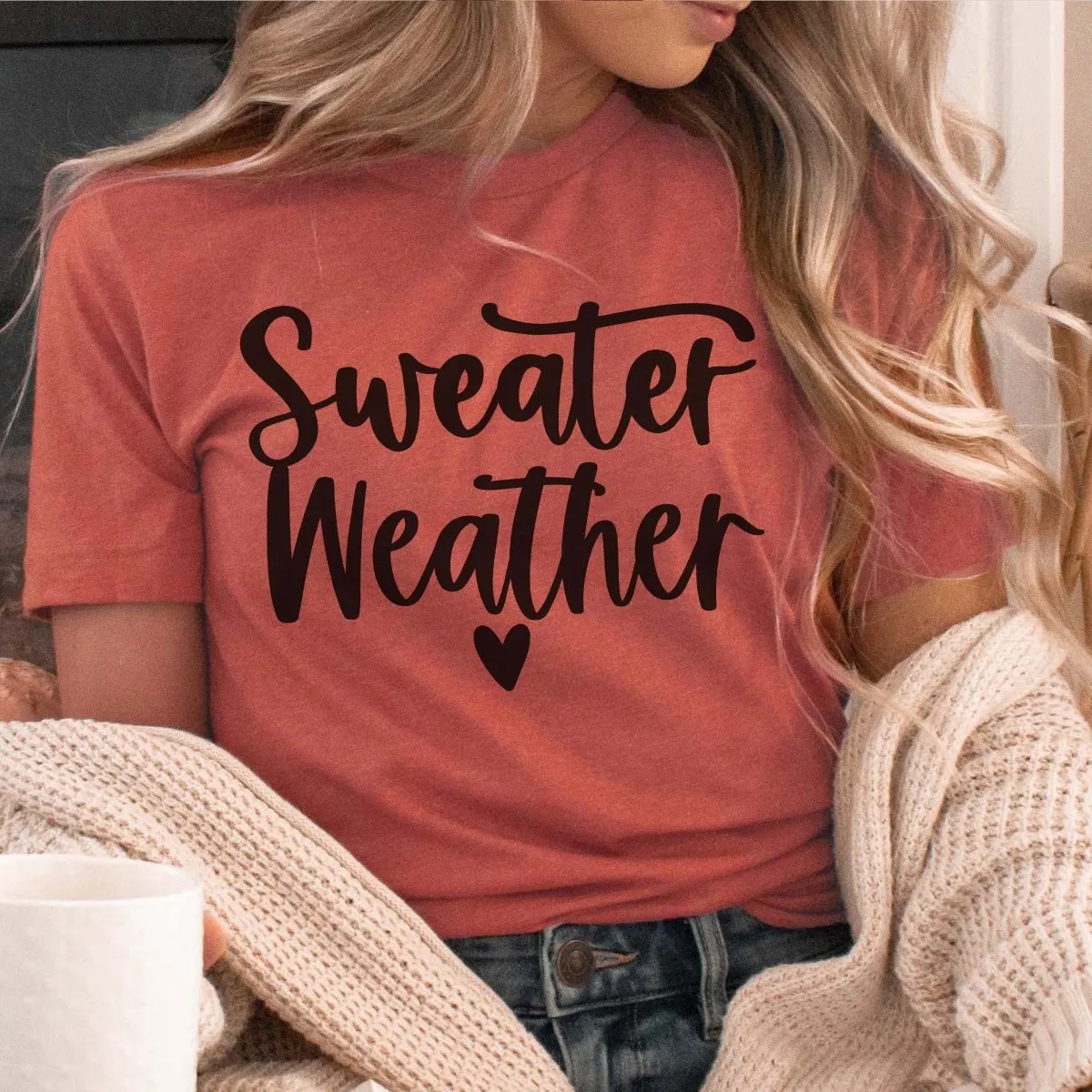 Sweater Weather Bella Graphic Tee