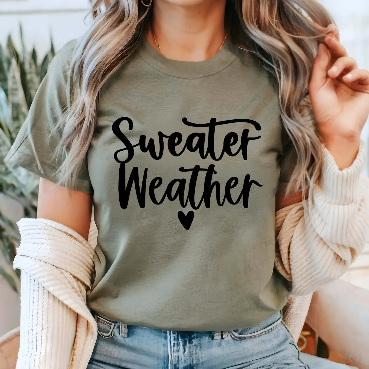 Sweater Weather Bella Graphic Tee