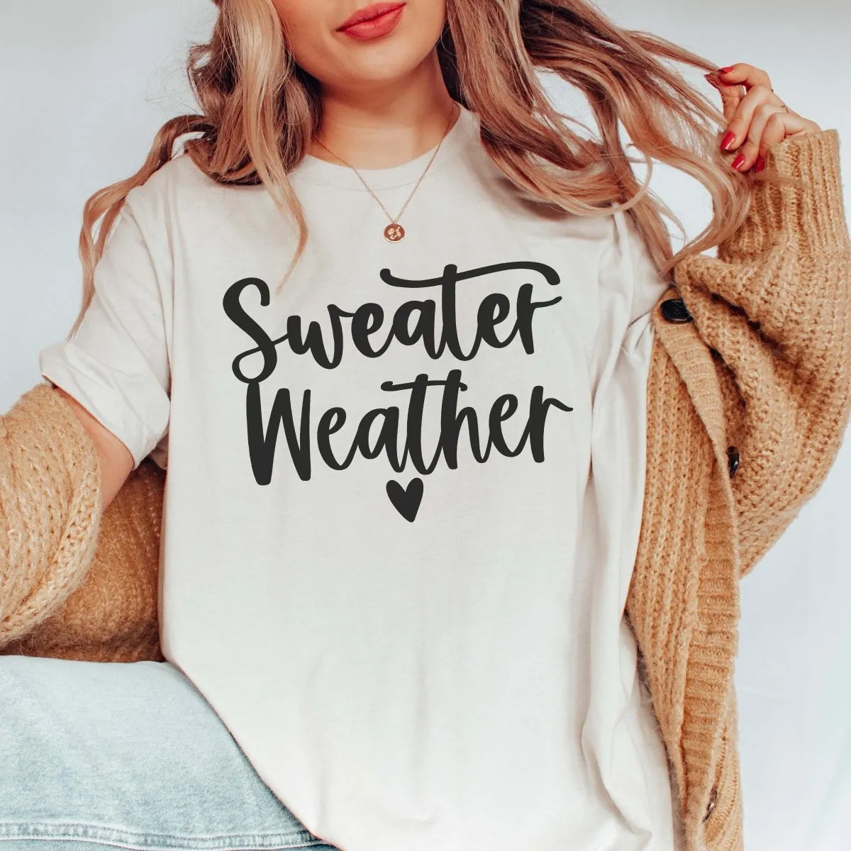 Sweater Weather Bella Graphic Tee