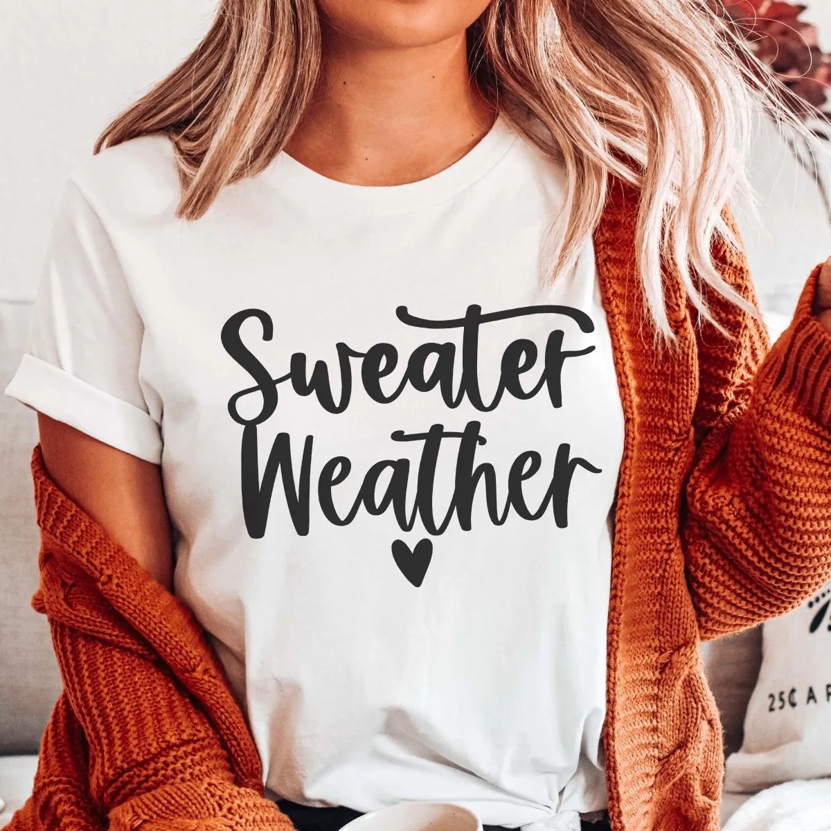 Sweater Weather Bella Graphic Tee