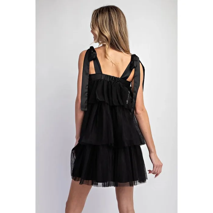 The End Tulle Dress | Black