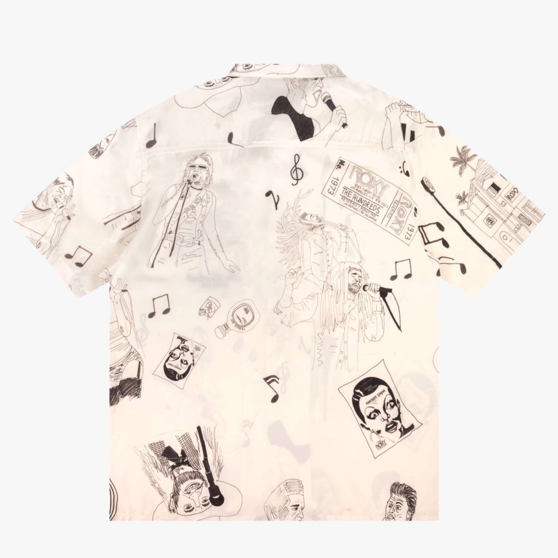 The Hundreds 'Performer / The ROXT Theatre' Button-Up White