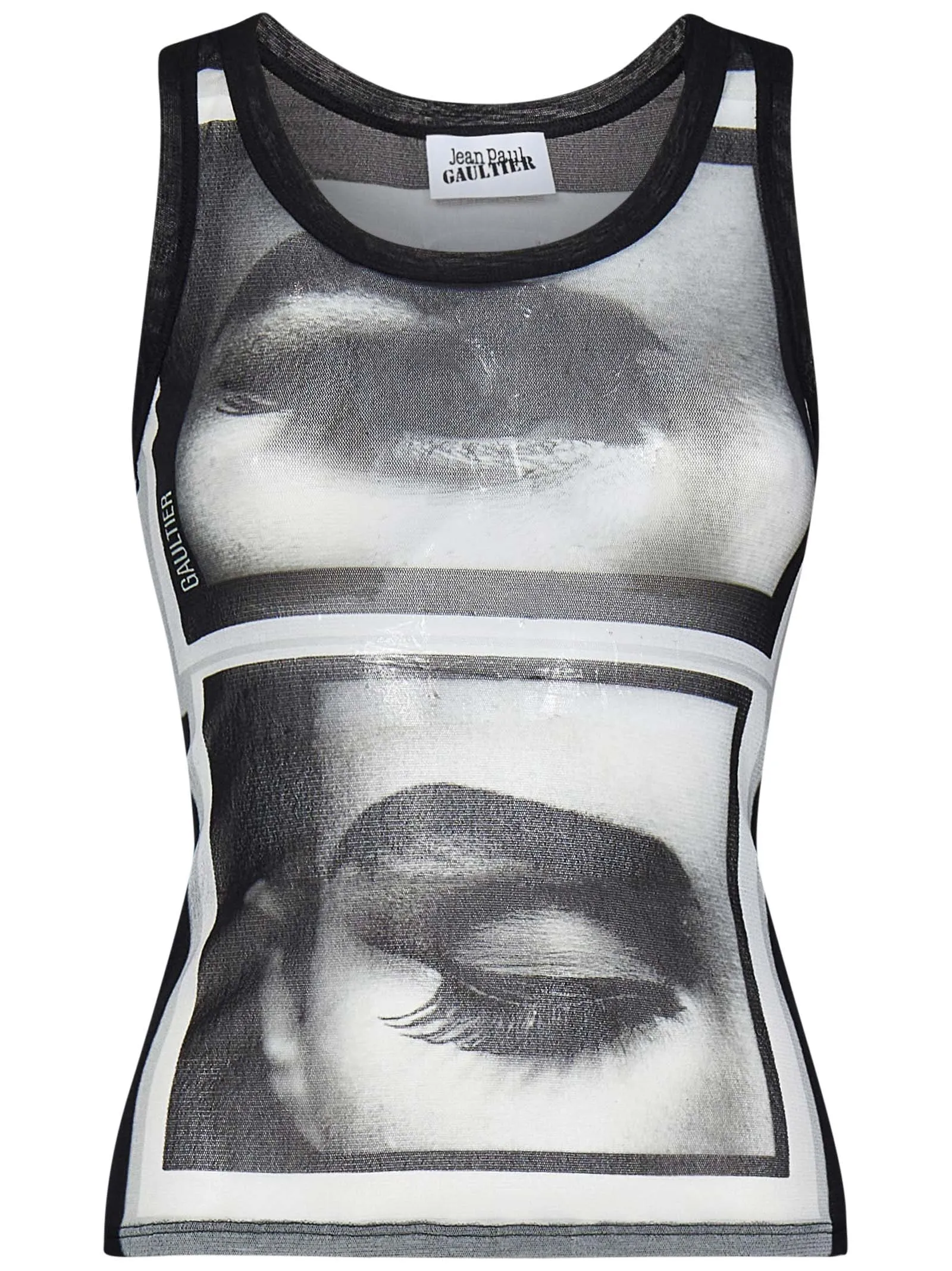 Top THE BLACK EYES AND LIPS Jean Paul Gaultier