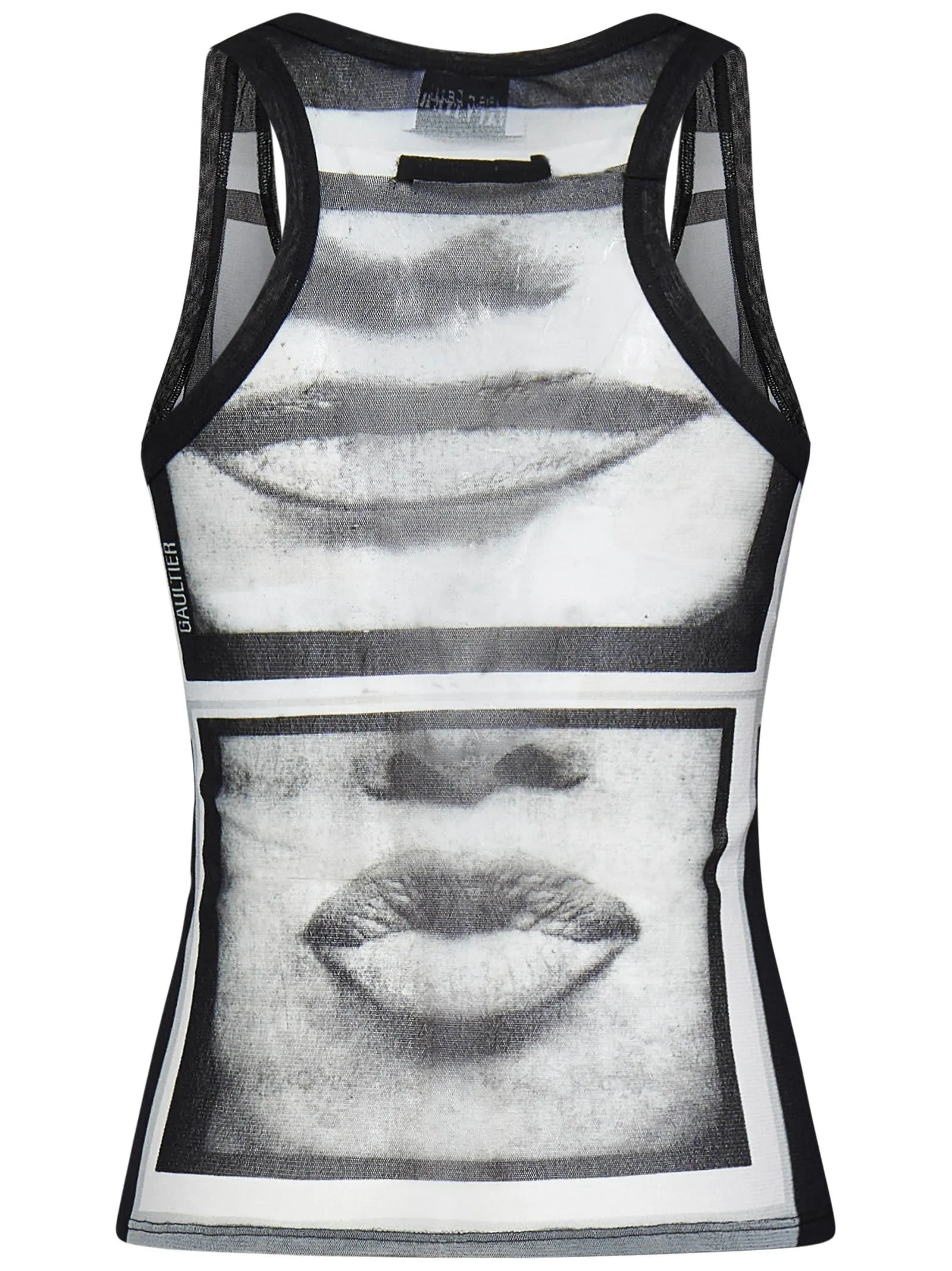 Top THE BLACK EYES AND LIPS Jean Paul Gaultier