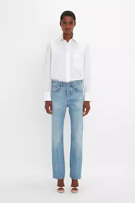 Victoria Mid-Rise Jean In Light Blue