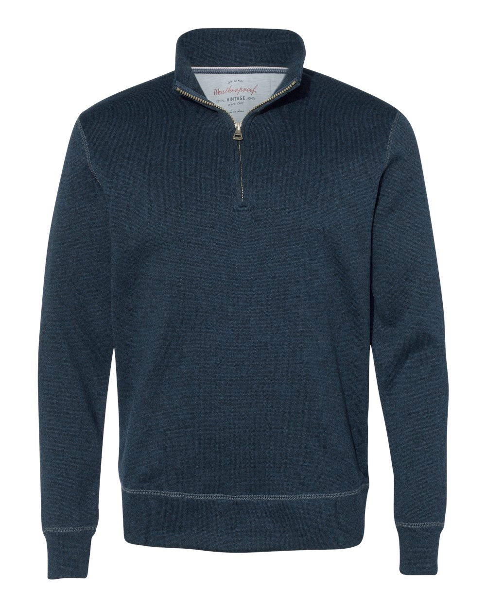 Weatherproof 198188 Vintage Sweaterfleece Quarter-Zip Sweatshirt SKU: 198188