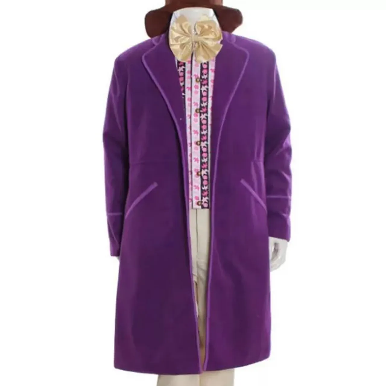 Willy Wonka Purple Coat