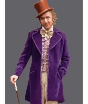 Willy Wonka Purple Coat