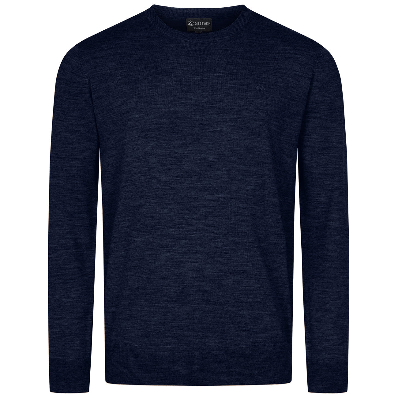 Wool Pullover Light Round Neck Men