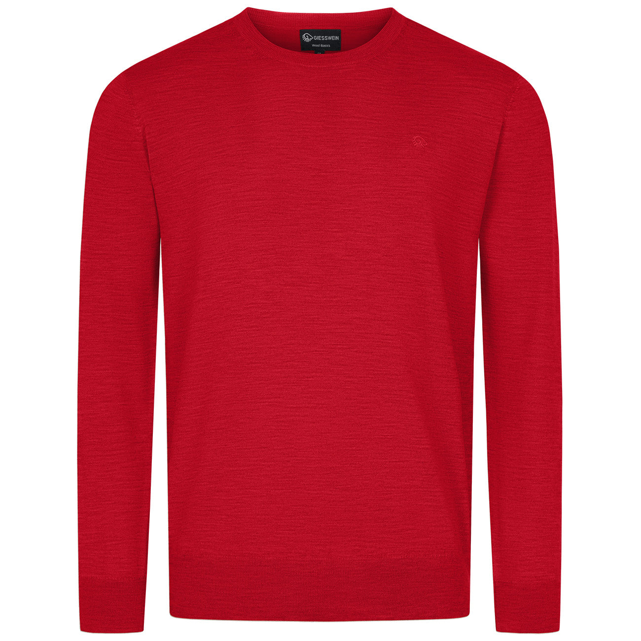 Wool Pullover Light Round Neck Men