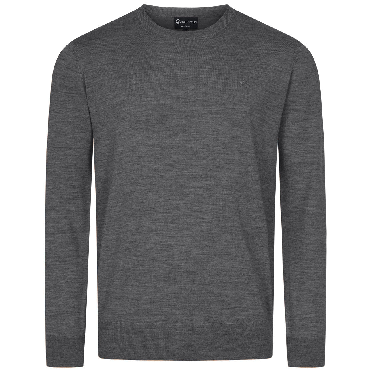 Wool Pullover Light Round Neck Men