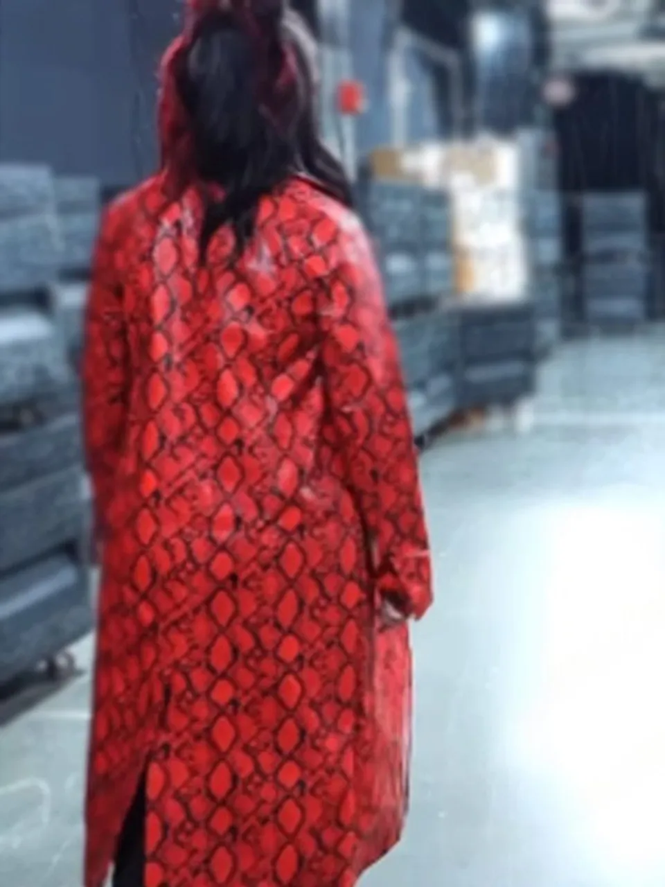 WWE Bayley Red Coat