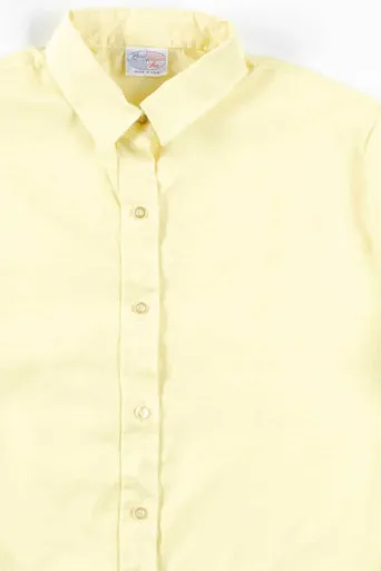 Yellow Cuffed Button Up Shirt