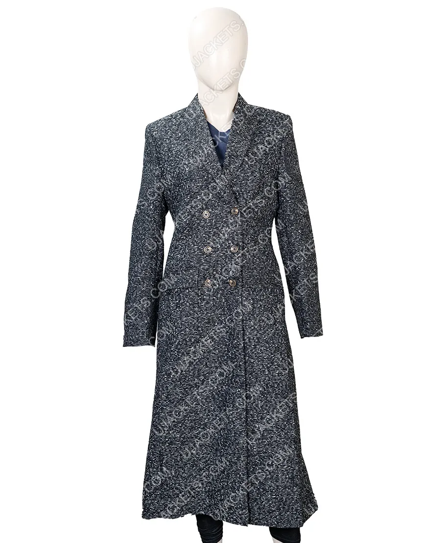 You Season 2 Guinevere Beck Coat | Tv-Series Elizabeth Lail Woolen Coat